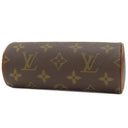 ルイヴィトン LOUIS VUITTON パピヨン用ポーチ モノグラム モノグラムキャンバス ポーチ ゴールド金具 茶