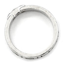 ティファニー Tiffany & Co アトラス 3Pダイヤ ホワイトゴールド K18WG ダイヤモンド リング 指輪 T&Co. 1995年 12号