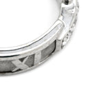 ティファニー Tiffany & Co アトラス 3Pダイヤ ホワイトゴールド K18WG ダイヤモンド リング 指輪 T&Co. 1995年 12号