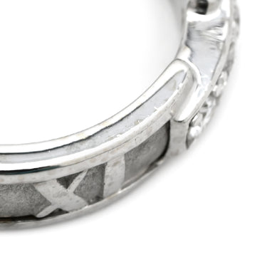 ティファニー Tiffany & Co アトラス 3Pダイヤ ホワイトゴールド K18WG ダイヤモンド リング 指輪 T&Co. 1995年 12号