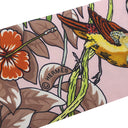 エルメス HERMES ツイリー ローズペール×エトゥープ×ブラウン シルク スカーフ 【JUNGLE LOVE LOVE/ジャングル ラブ ラブ】