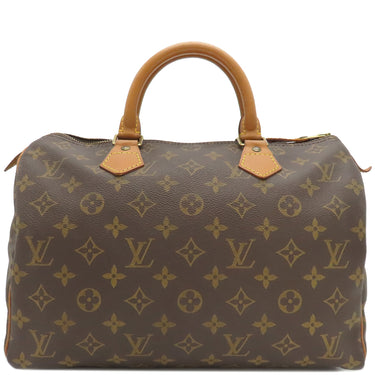 ルイヴィトン LOUIS VUITTON スピーディ 30 M41526 モノグラム モノグラムキャンバス ハンドバッグ ゴールド金具 茶 ミニボストン 鍵・パドロック欠品
