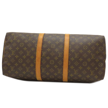 ルイヴィトン LOUIS VUITTON キーポル 50 M41426 モノグラム モノグラムキャンバス ボストンバッグ ゴールド金具 茶 鍵・パドロック・ポワニエ欠品