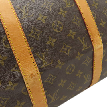 ルイヴィトン LOUIS VUITTON キーポル 50 M41426 モノグラム モノグラムキャンバス ボストンバッグ ゴールド金具 茶 鍵・パドロック・ポワニエ欠品