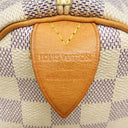ルイヴィトン LOUIS VUITTON スピーディ 30 N41533 ダミエアズール ダミエアズールキャンバス ハンドバッグ ゴールド金具 白 ボストン