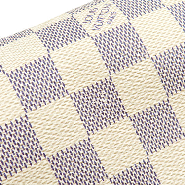 ルイヴィトン LOUIS VUITTON スピーディ 30 N41533 ダミエアズール ダミエアズールキャンバス ハンドバッグ ゴールド金具 白 ボストン