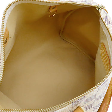 ルイヴィトン LOUIS VUITTON スピーディ 30 N41533 ダミエアズール ダミエアズールキャンバス ハンドバッグ ゴールド金具 白 ボストン
