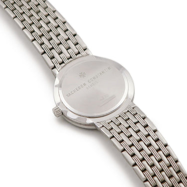 腕時計 ヴァシュロン・コンスタンタン VACHERON CONSTANTIN 27593/454G-3 クオーツ レディース K18WG無垢 純正ダイヤ ヴィンテージ ラウンド