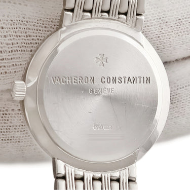 腕時計 ヴァシュロン・コンスタンタン VACHERON CONSTANTIN 27593/454G-3 クオーツ レディース K18WG無垢 純正ダイヤ ヴィンテージ ラウンド