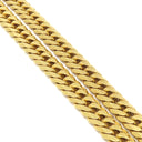 喜平 KIHEI K18 18金 60.5cm 100.3g 6面 ダブル Ｗ イエローゴールド K18YG ネックレス 大 造幣局検定マーク ※ショッピングローン対応していません