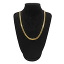 喜平 KIHEI K18 18金 60.5cm 100.3g 6面 ダブル Ｗ イエローゴールド K18YG ネックレス 大 造幣局検定マーク ※ショッピングローン対応していません