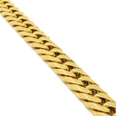 喜平 KIHEI K18 18金 20cm 80.6g 6面 ダブル Ｗ イエローゴールド K18YG ブレスレット 造幣局検定マーク 大 ※ショッピングローン対応していません。