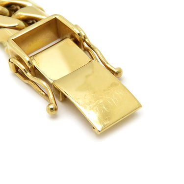 喜平 KIHEI K18 18金 20cm 80.6g 6面 ダブル Ｗ イエローゴールド K18YG ブレスレット 造幣局検定マーク 大 ※ショッピングローン対応していません。