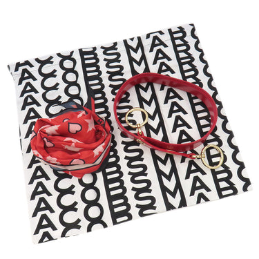 マークジェイコブス MARC JACOBS ザ アップタウン トゥル―レッド レザー 2WAYバッグ ゴールド金具 赤