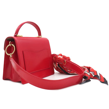 マークジェイコブス MARC JACOBS ザ アップタウン トゥル―レッド レザー 2WAYバッグ ゴールド金具 赤