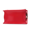 マークジェイコブス MARC JACOBS ザ アップタウン トゥル―レッド レザー 2WAYバッグ ゴールド金具 赤