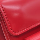 マークジェイコブス MARC JACOBS ザ アップタウン トゥル―レッド レザー 2WAYバッグ ゴールド金具 赤