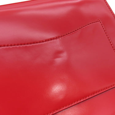 マークジェイコブス MARC JACOBS ザ アップタウン トゥル―レッド レザー 2WAYバッグ ゴールド金具 赤