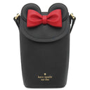 ケイトスペード kate spade ノース サウス クロスボディバッグ KG704 ブラックマルチ テクスチャードPVC ショルダーバッグ ゴールド金具 黒 Disney X Kate Spade ミニ―マウス