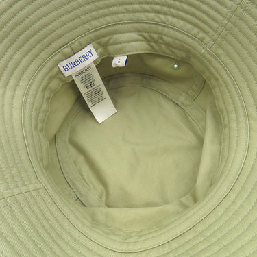 バーバリー BURBERRY コットン バケットハット 8079493 カーキ コットン LG ハット 帽子 Lサイズ