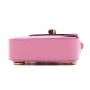 グッチ GUCCI バンブー 3WAY ミニ ハンドバッグ 702106 ピンク レザー 2WAYバッグ ゴールド金具 ハンドバッグ ショルダー リュック