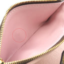 ルイヴィトン LOUIS VUITTON ポルトフォイユ ヴィクトリーヌ M62360 ローズバレリーヌ モノグラムキャンバス 三つ折り財布 ゴールド金具 コンパクト 茶 バイカラー 文字刻印消し跡あり