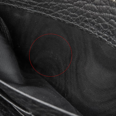 メゾン マルタン マルジェラ MAISON MARTIN MARGIELA 4ステッチ ジップアラウンド ウォレット S56UI0110 ブラック カーフレザー 長財布 シルバー金具 黒