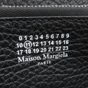 メゾン マルタン マルジェラ MAISON MARTIN MARGIELA 4ステッチ ジップアラウンド ウォレット S56UI0110 ブラック カーフレザー 長財布 シルバー金具 黒