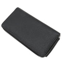 メゾン マルタン マルジェラ MAISON MARTIN MARGIELA 4ステッチ ジップアラウンド ウォレット S56UI0110 ブラック カーフレザー 長財布 シルバー金具 黒