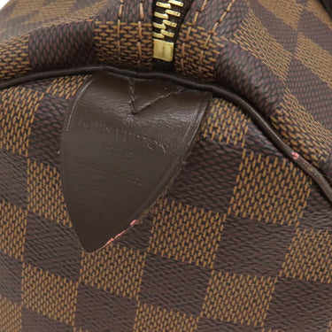 ルイヴィトン LOUIS VUITTON スピーディ30 N41531 ダミエエベヌ ダミエキャンバス ハンドバッグ ゴールド金具 茶 ボストン 鍵・パドロック欠品