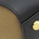 バーバリー BURBERRY ミニ バンウェル 8084024 ブラック×ブラウン レザー 2WAYバッグ ゴールド金具 黒 ショルダーバッグ ハンドバッグ