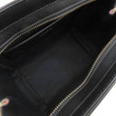 バーバリー BURBERRY ミニ バンウェル 8084024 ブラック×ブラウン レザー 2WAYバッグ ゴールド金具 黒 ショルダーバッグ ハンドバッグ