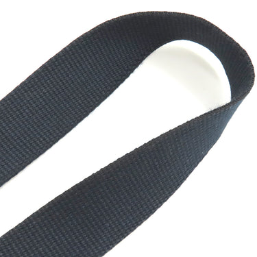 クリスチャン・ディオール Christian Dior トロッター ブラック×ネイビー レザー ジャガード ショルダーバッグ シルバー金具 黒 紺