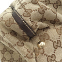 グッチ GUCCI Dリング ショルダーバッグ 189835 ベージュ×ブラウン GGキャンバス トートバッグ ゴールド金具 茶