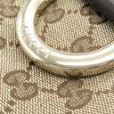グッチ GUCCI Dリング ショルダーバッグ 189835 ベージュ×ブラウン GGキャンバス トートバッグ ゴールド金具 茶