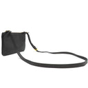 プラダ PRADA メタルロゴ ショルダーバッグ 1BH046 NERO ヴィッテロ フェニックス ショルダーバッグ ゴールド金具 黒 VITELLO PHENIX