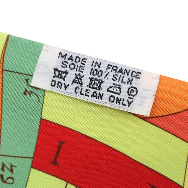 エルメス HERMES ツイリー ローズ×コライユ×ヴェールフルーレセント シルク スカーフ 【ASTROLOGIE NOUVELLE/新たなる占星術】