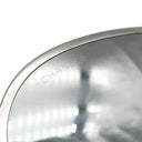 シャネル CHANEL ティアドロップ 59□14 4194-Q-A ホワイトXシルバー メタル レザー サングラス シルバー金具 白 チェーンモチーフ グレーレンズ