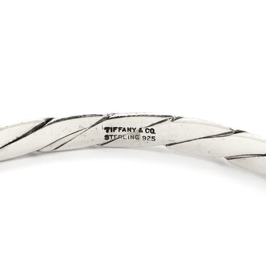 ティファニー Tiffany & Co ナイフエッジ ツイスト バングル シルバー シルバー925 バングル TIFFANY＆Co. AG925