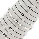 ティファニー Tiffany & Co ナイフエッジ ツイスト バングル シルバー シルバー925 バングル TIFFANY＆Co. AG925