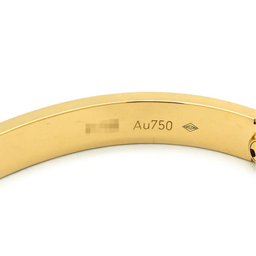 カルティエ Cartier LOVE ラブブレス B6035516 イエローゴールド K18YG #16 ブレスレット 750 18K 18金 バングル