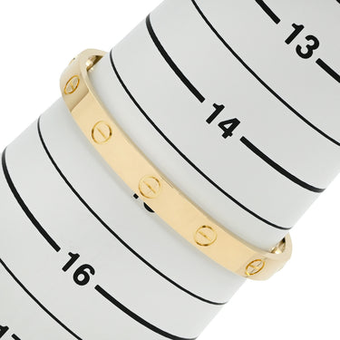 カルティエ Cartier LOVE ラブブレス B6035516 イエローゴールド K18YG #16 ブレスレット 750 18K 18金 バングル