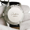 腕時計 グラスヒュッテ オリジナル GLASHUTTE ORIGINAL セネタ パノラマデイト 38-42-07-22-04 自動巻き メンズ ブラック 黒 アラビア