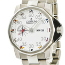 腕時計 コルム CORUM アドミラルズカップ コンペティション48 947.931.04/V700 AA12 自動巻き メンズ 白 12角形 信号旗 チタン