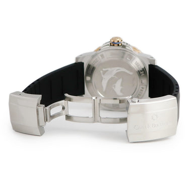 腕時計 カール F ブヘラ Carl F. Bucherer パトラビ スキューバテック クロノメーター 00.10632.24.53.01 自動巻き メンズ K18RG×SS コンビ