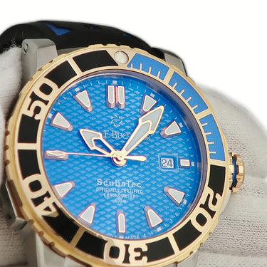 腕時計 カール F ブヘラ Carl F. Bucherer パトラビ スキューバテック クロノメーター 00.10632.24.53.01 自動巻き メンズ K18RG×SS コンビ