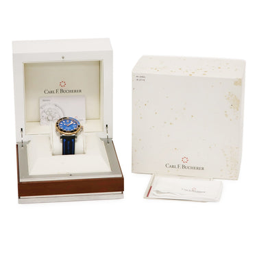 腕時計 カール F ブヘラ Carl F. Bucherer パトラビ スキューバテック クロノメーター 00.10632.24.53.01 自動巻き メンズ K18RG×SS コンビ