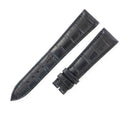 パテックフィリップ PATEK PHILIPPE 純正 ブラック クロコダイル 腕時計パーツ 未使用 替え クロコ バンド ベルト ストラップ マット 20ｍｍ ブラック 黒