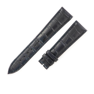 パテックフィリップ PATEK PHILIPPE 純正 ブラック クロコダイル 腕時計パーツ 未使用 替え クロコ バンド ベルト ストラップ マット 20ｍｍ ブラック 黒