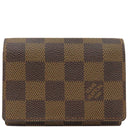 ルイヴィトン LOUIS VUITTON アンヴェロップ カルト ドゥ ヴィジット N62920 ダミエエベヌ ダミエキャンバス カードケース 茶 カード入れ 名刺入れ